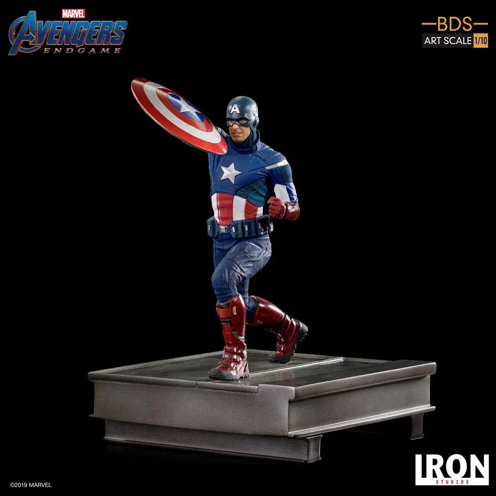 Avengers: Endgame BDS Art Scale Kip 1/10 Captain America 21 cm fotografija izdelka