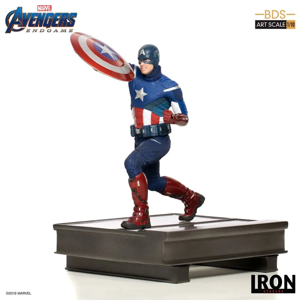 Avengers: Endgame BDS Art Scale Kip 1/10 Captain America 21 cm fotografija izdelka