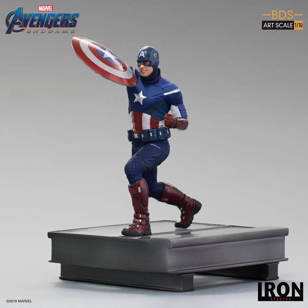 Avengers: Endgame BDS Art Scale Kip 1/10 Captain America 21 cm fotografija izdelka