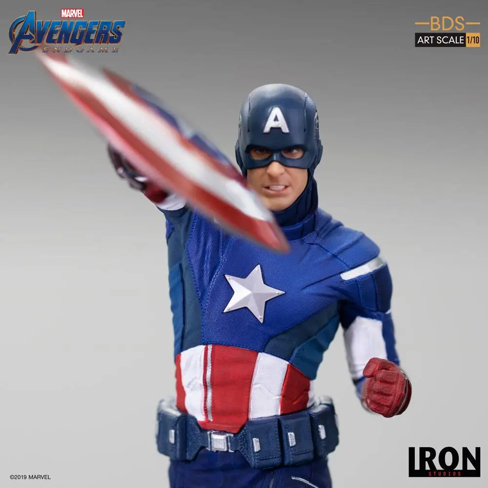 Avengers: Endgame BDS Art Scale Kip 1/10 Captain America 21 cm fotografija izdelka