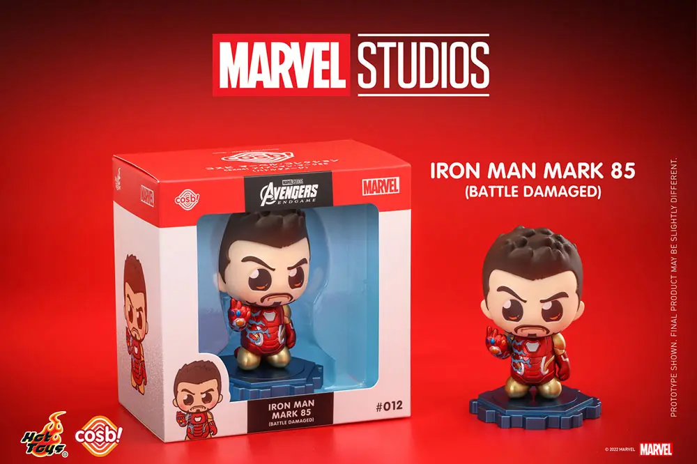 Avengers: Endgame Cosbi Mini Figura Iron Man Mark 85 (Battle) 8 cm fotografija izdelka