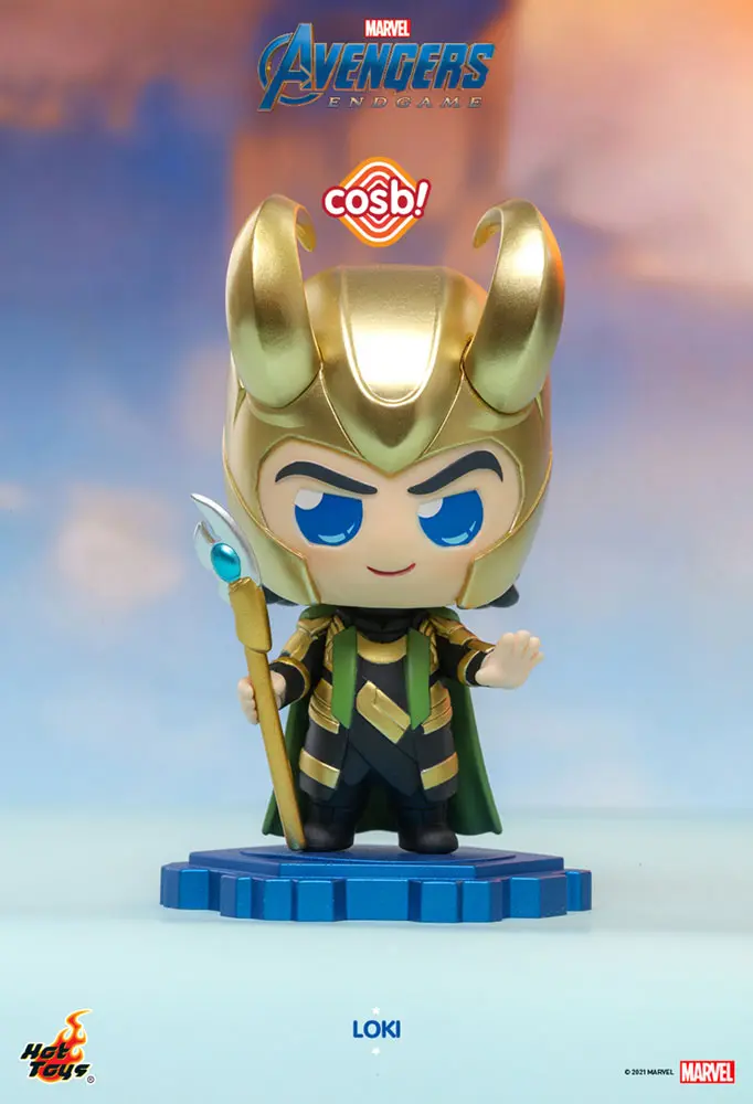 Avengers: Endgame Cosbi Mini Figurica Loki 8 cm fotografija izdelka