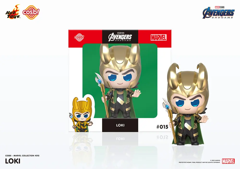 Avengers: Endgame Cosbi Mini Figurica Loki 8 cm fotografija izdelka