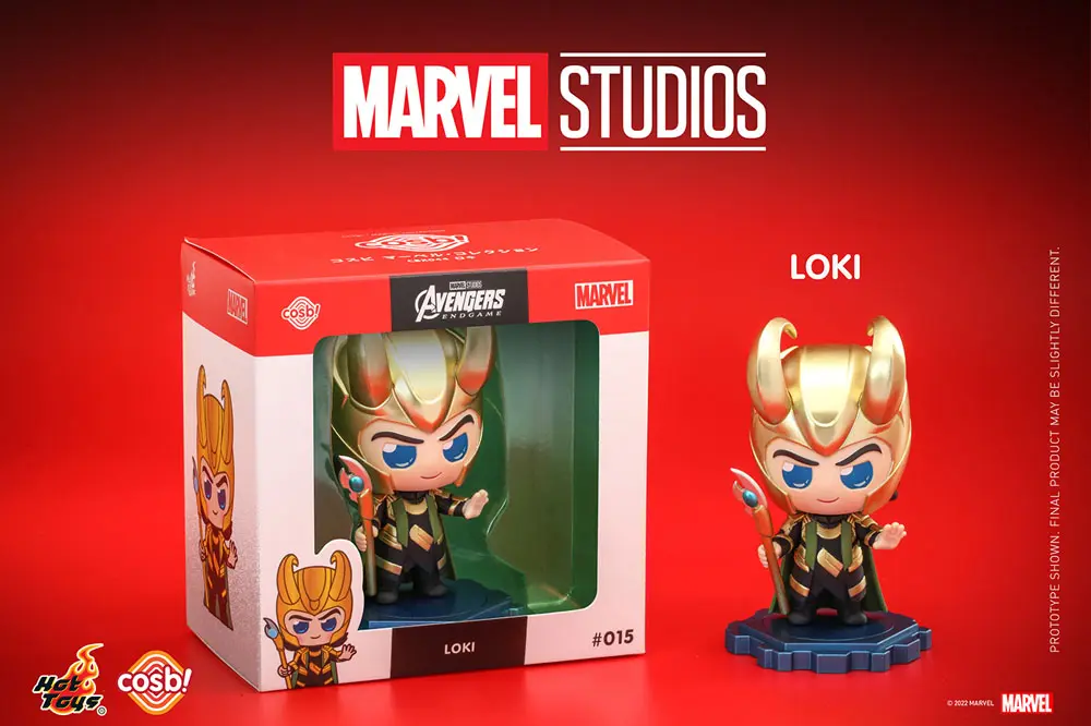 Avengers: Endgame Cosbi Mini Figurica Loki 8 cm fotografija izdelka