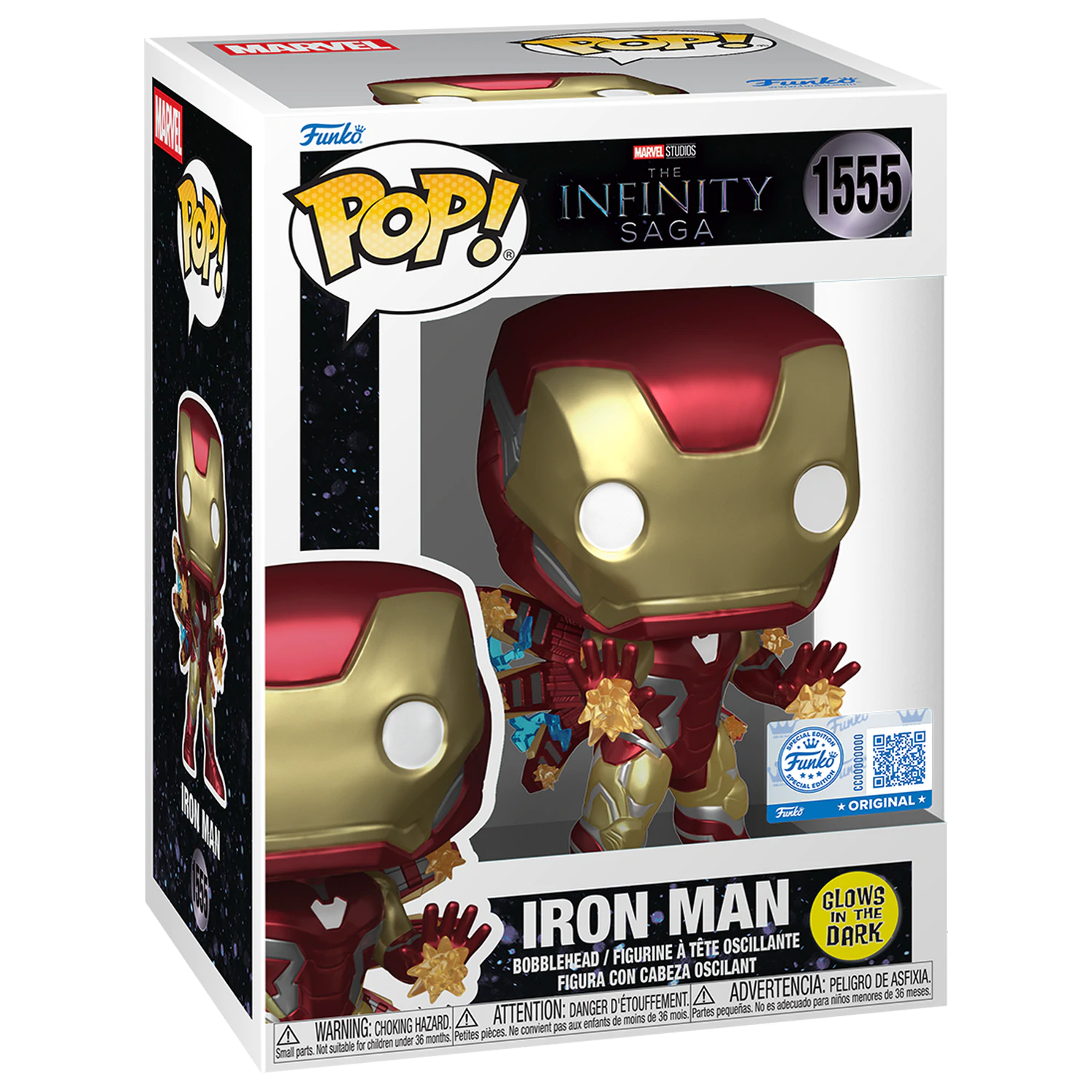 Avengers: Endgame Funko POP! Plus vinilna figura Iron Man Beams (GW) 9 cm fotografija izdelka