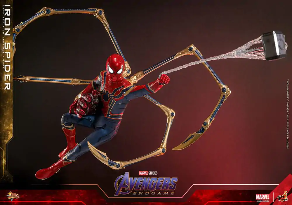 Avengers: Endgame Movie Masterpiece akcijska figura 1/6 Iron Spider 28 cm fotografija izdelka