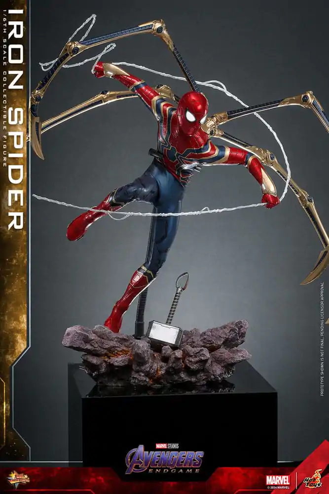 Avengers: Endgame Movie Masterpiece akcijska figura 1/6 Iron Spider 28 cm fotografija izdelka