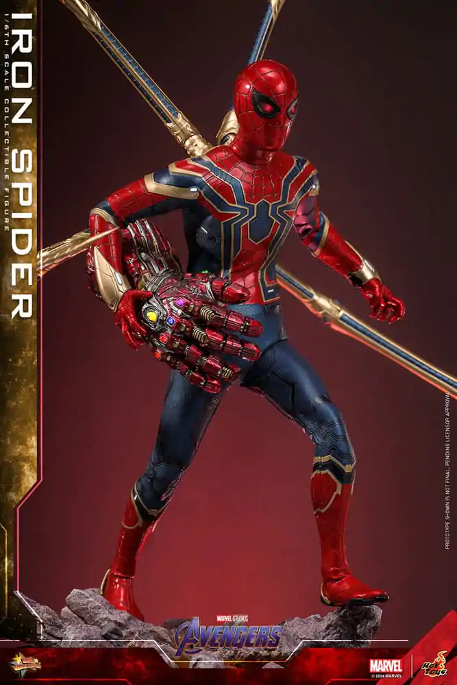 Avengers: Endgame Movie Masterpiece akcijska figura 1/6 Iron Spider 28 cm fotografija izdelka