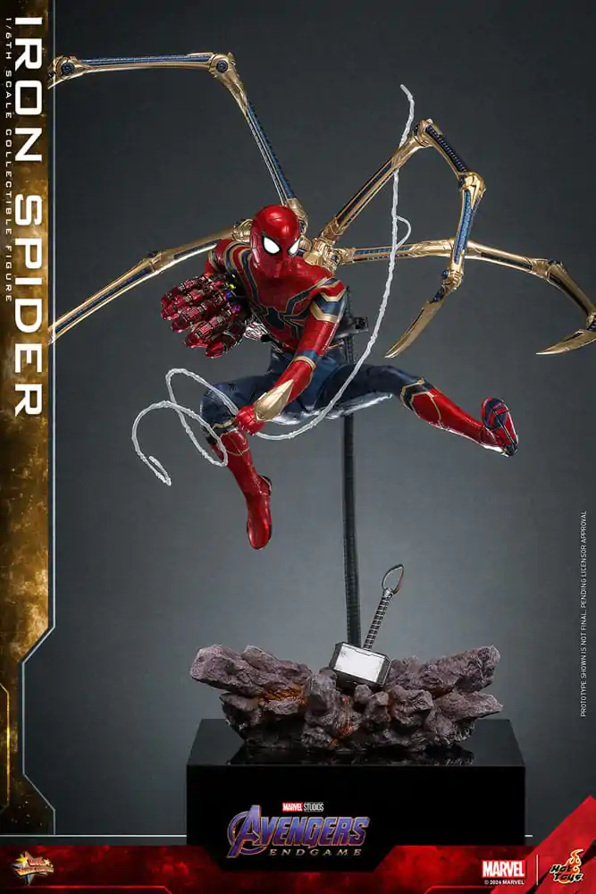 Avengers: Endgame Movie Masterpiece akcijska figura 1/6 Iron Spider 28 cm fotografija izdelka