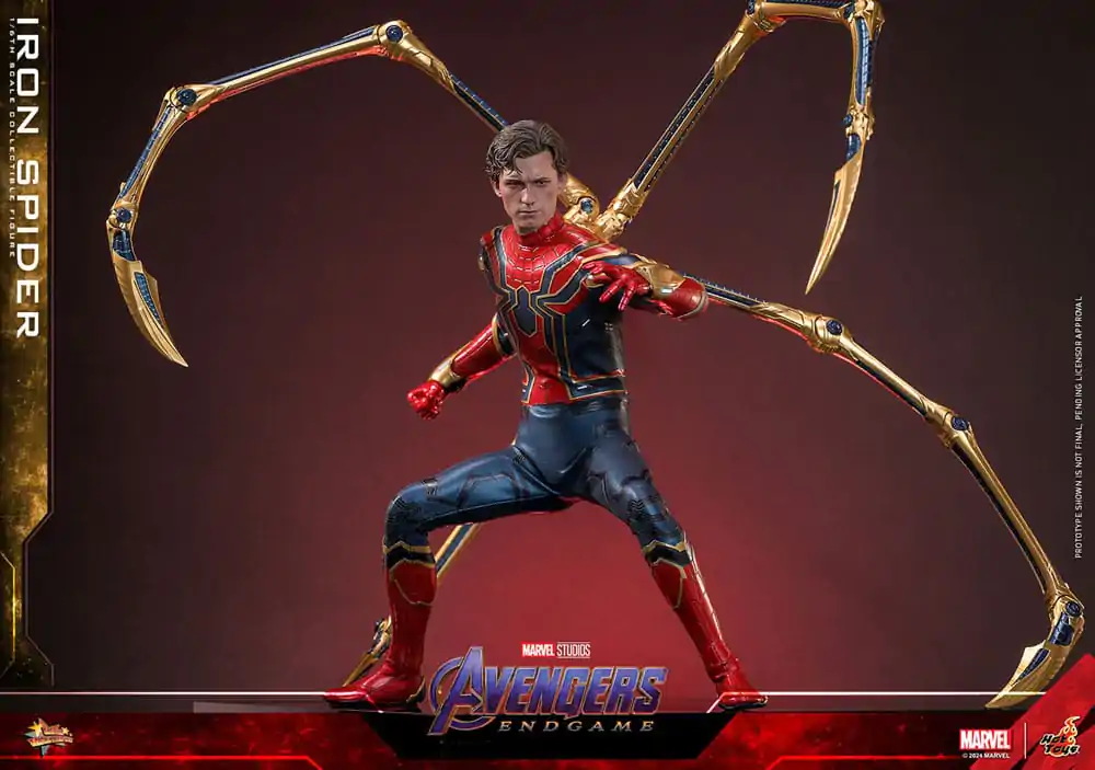 Avengers: Endgame Movie Masterpiece akcijska figura 1/6 Iron Spider 28 cm fotografija izdelka