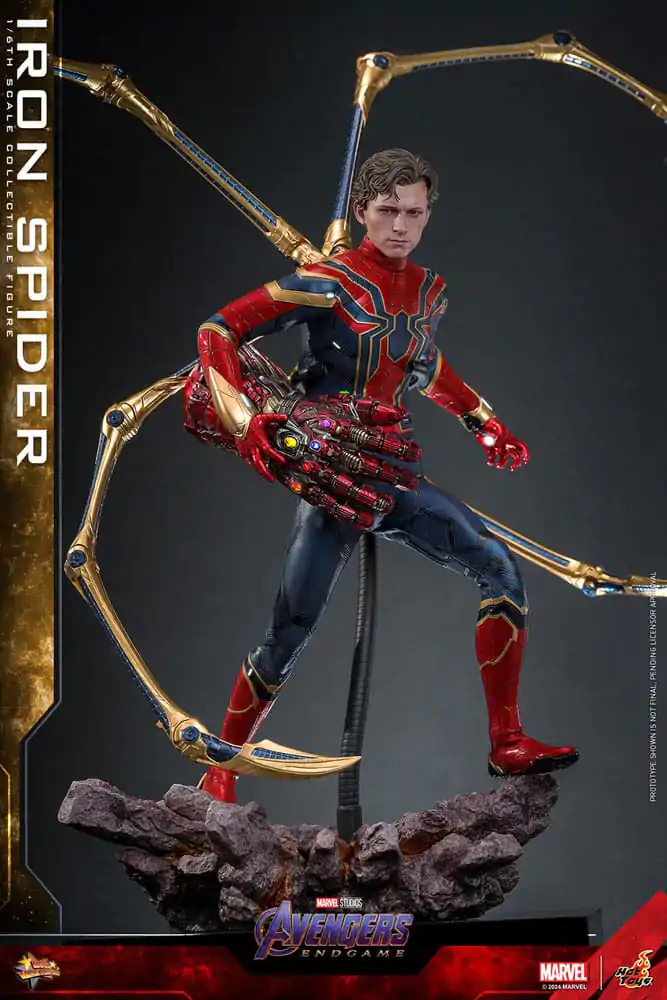 Avengers: Endgame Movie Masterpiece akcijska figura 1/6 Iron Spider 28 cm fotografija izdelka