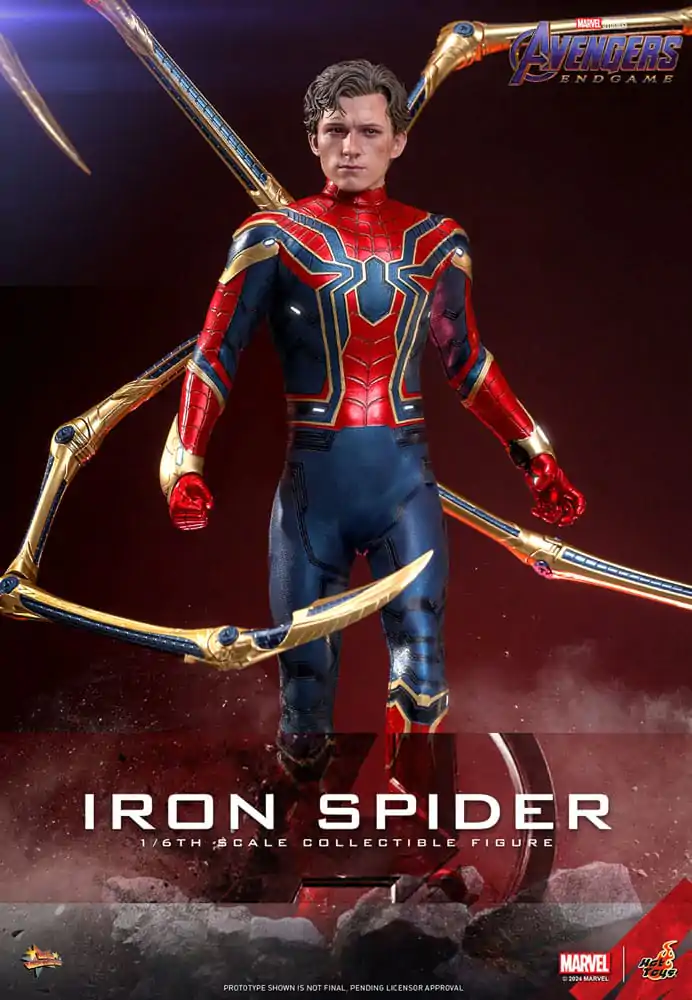 Avengers: Endgame Movie Masterpiece akcijska figura 1/6 Iron Spider 28 cm fotografija izdelka