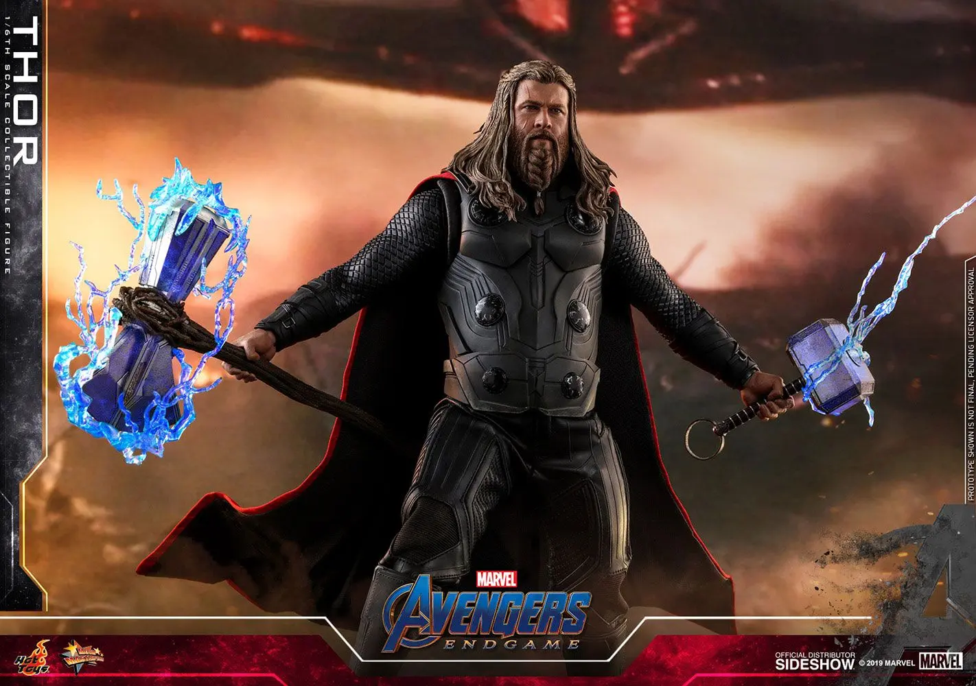 Avengers: Endgame Movie Masterpiece akcijska figura 1/6 Thor 32 cm fotografija izdelka