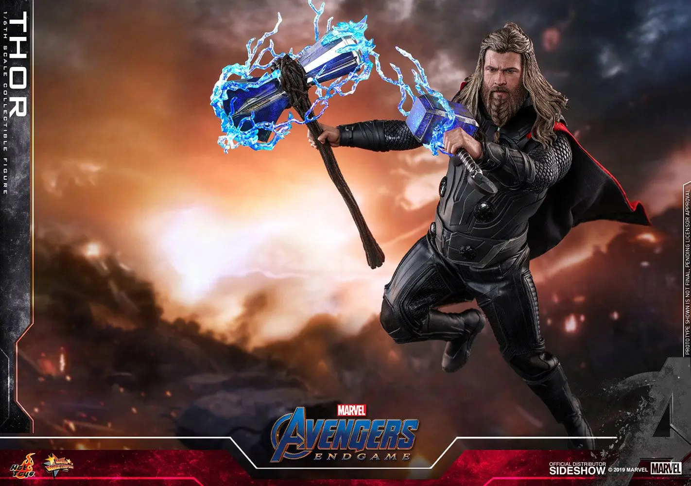 Avengers: Endgame Movie Masterpiece akcijska figura 1/6 Thor 32 cm fotografija izdelka