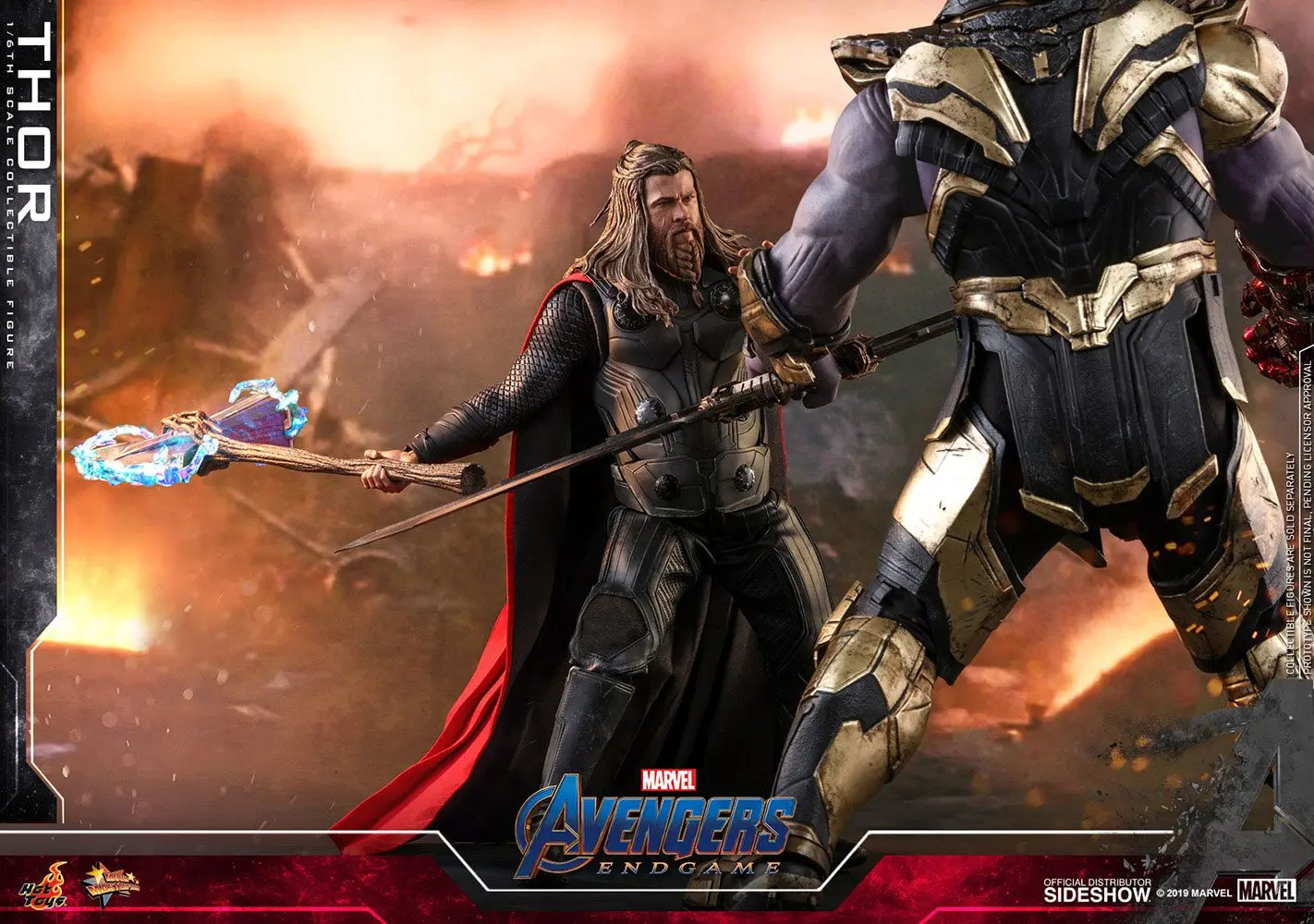 Avengers: Endgame Movie Masterpiece akcijska figura 1/6 Thor 32 cm fotografija izdelka