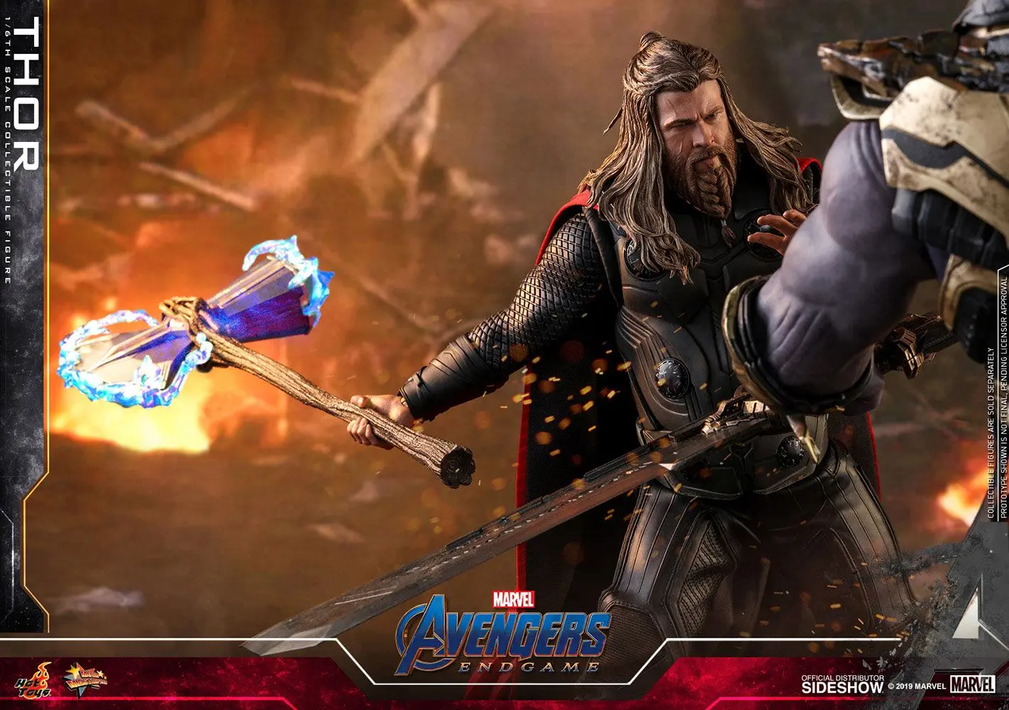 Avengers: Endgame Movie Masterpiece akcijska figura 1/6 Thor 32 cm fotografija izdelka