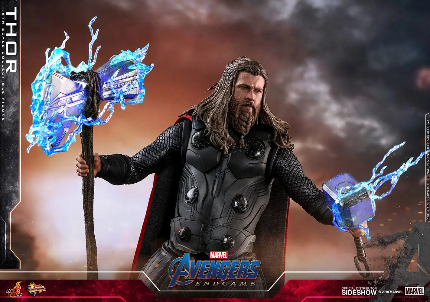 Avengers: Endgame Movie Masterpiece akcijska figura 1/6 Thor 32 cm fotografija izdelka