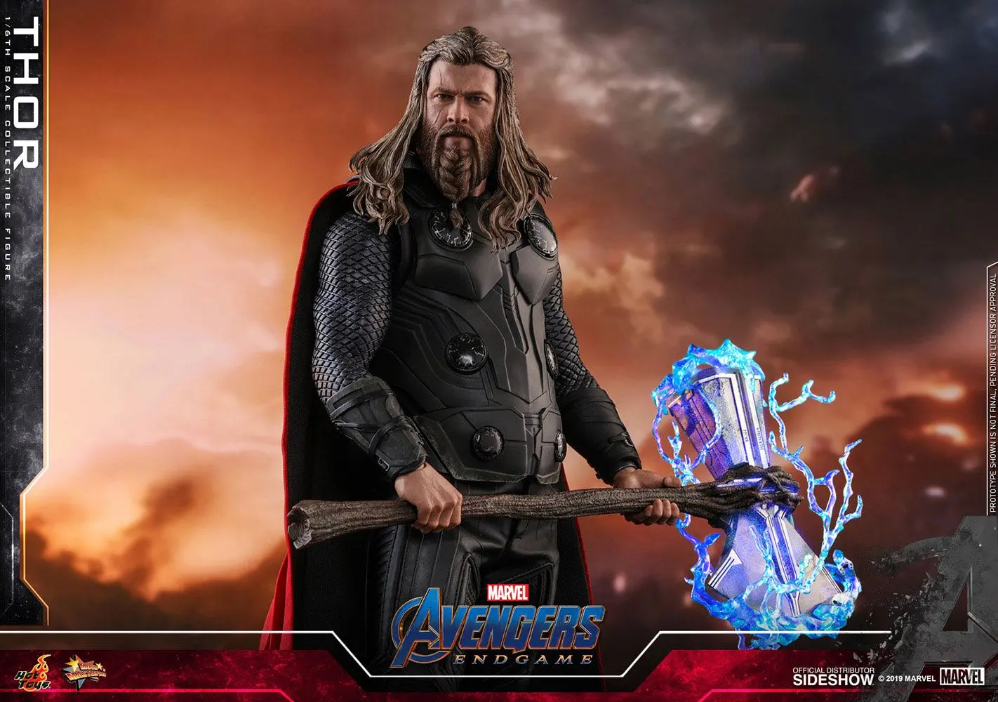 Avengers: Endgame Movie Masterpiece akcijska figura 1/6 Thor 32 cm fotografija izdelka