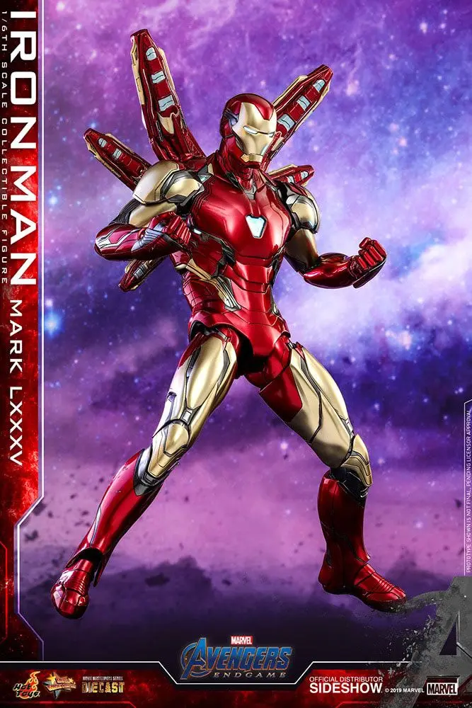 Avengers: Endgame Movie Masterpiece Series Diecast akcijska figura 1/6 Iron Man Mark LXXXV 32 cm fotografija izdelka