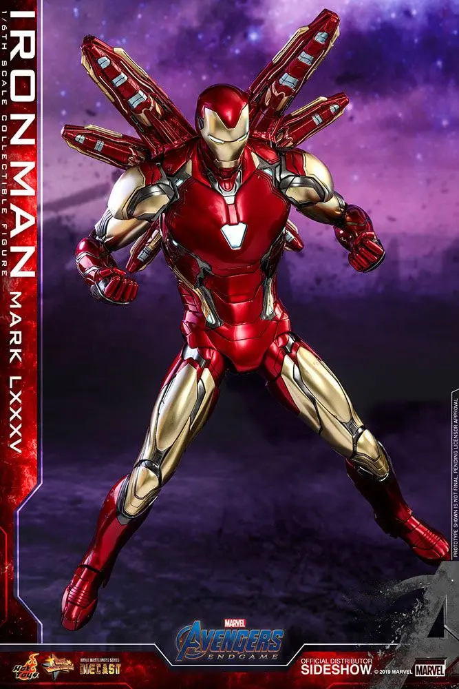 Avengers: Endgame Movie Masterpiece Series Diecast akcijska figura 1/6 Iron Man Mark LXXXV 32 cm fotografija izdelka