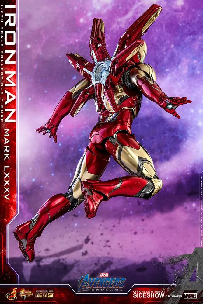 Avengers: Endgame Movie Masterpiece Series Diecast akcijska figura 1/6 Iron Man Mark LXXXV 32 cm fotografija izdelka