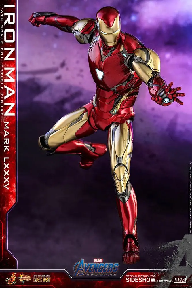 Avengers: Endgame Movie Masterpiece Series Diecast akcijska figura 1/6 Iron Man Mark LXXXV 32 cm fotografija izdelka