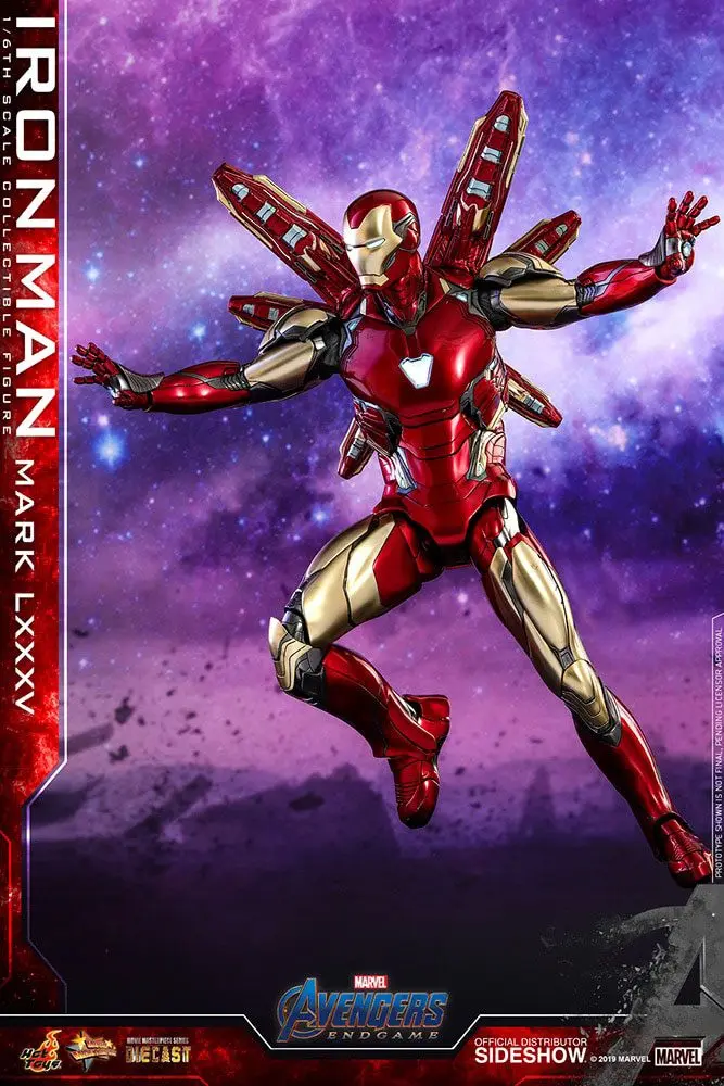 Avengers: Endgame Movie Masterpiece Series Diecast akcijska figura 1/6 Iron Man Mark LXXXV 32 cm fotografija izdelka