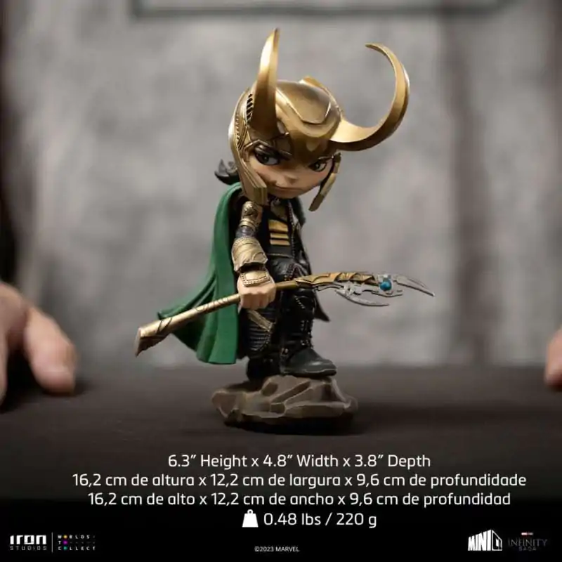 Avengers Infinity Saga Mini Co. PVC Figura Loki 15 cm fotografija izdelka