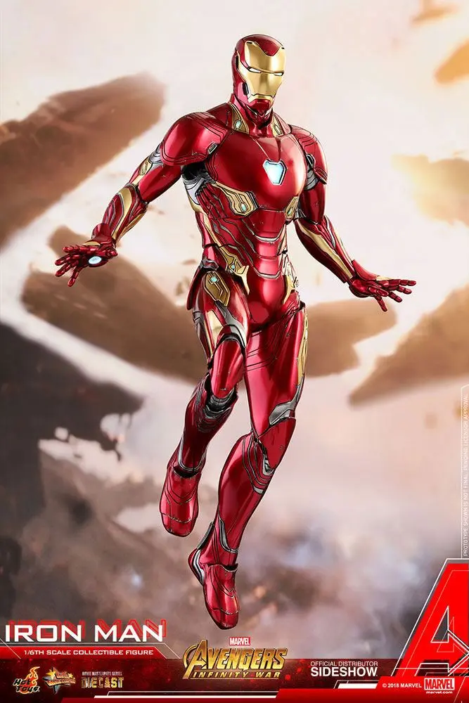 Avengers Infinity War Diecast Movie Masterpiece akcijska figura 1/6 Iron Man 32 cm fotografija izdelka