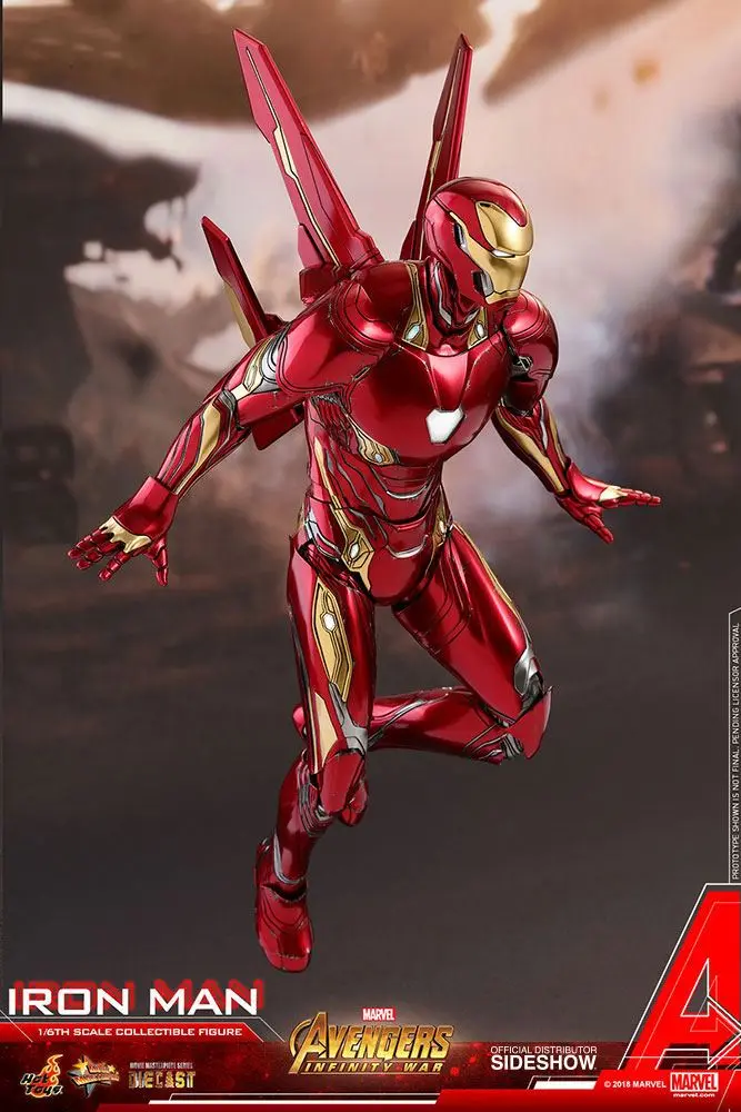 Avengers Infinity War Diecast Movie Masterpiece akcijska figura 1/6 Iron Man 32 cm fotografija izdelka