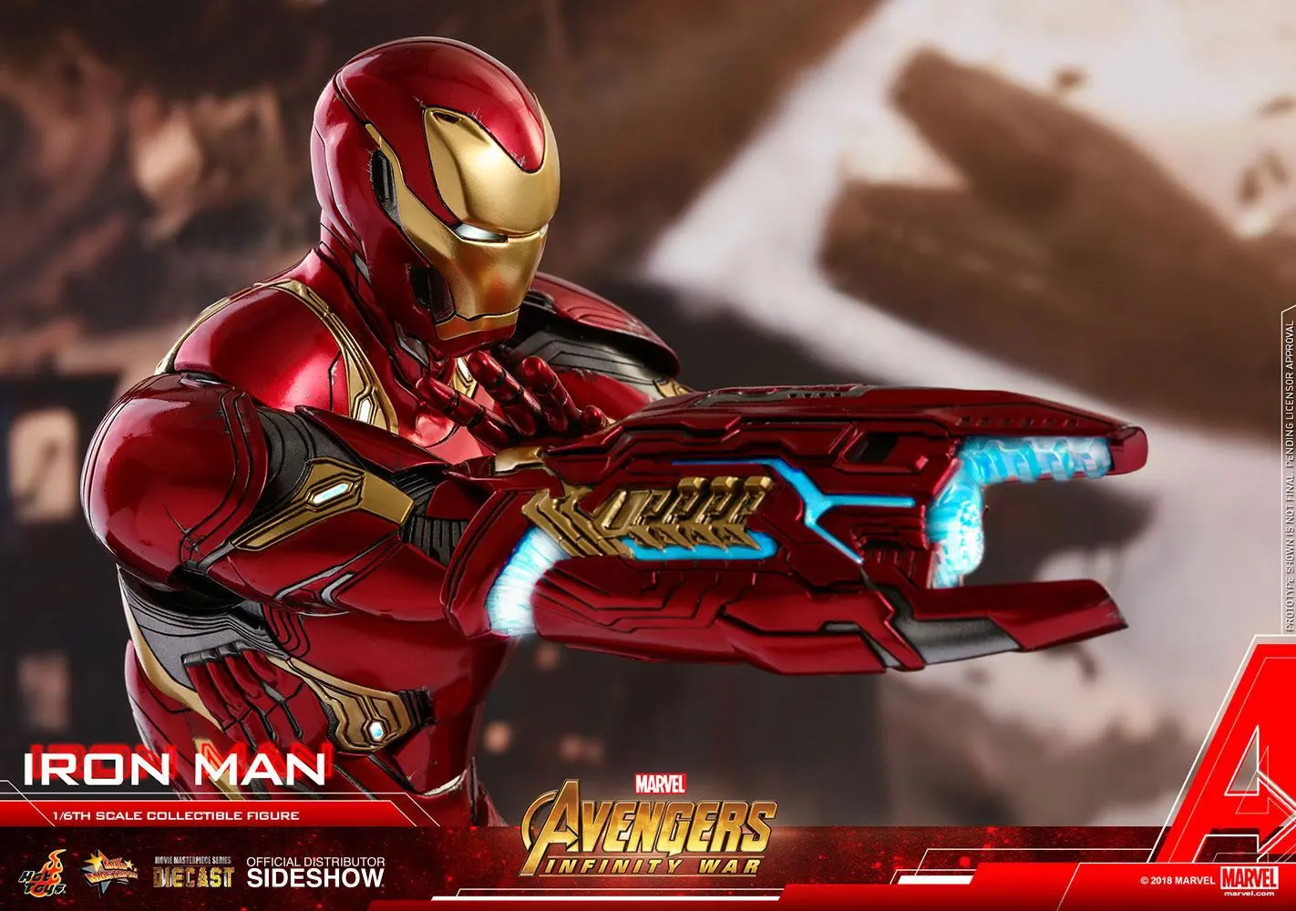 Avengers Infinity War Diecast Movie Masterpiece akcijska figura 1/6 Iron Man 32 cm fotografija izdelka