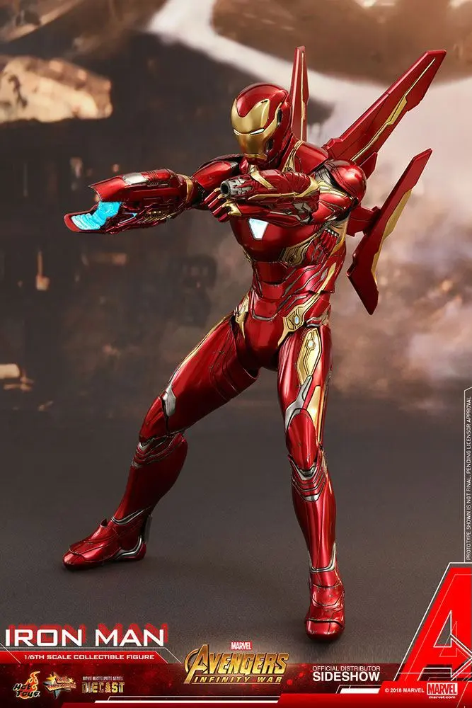 Avengers Infinity War Diecast Movie Masterpiece akcijska figura 1/6 Iron Man 32 cm fotografija izdelka