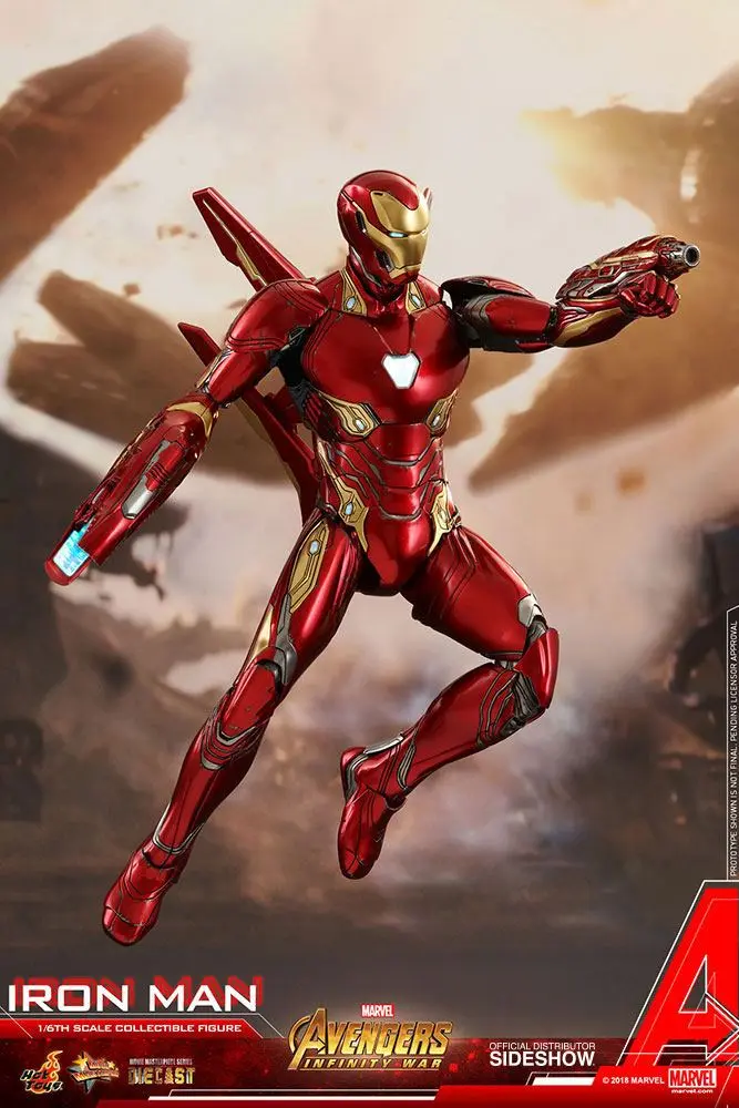 Avengers Infinity War Diecast Movie Masterpiece akcijska figura 1/6 Iron Man 32 cm fotografija izdelka