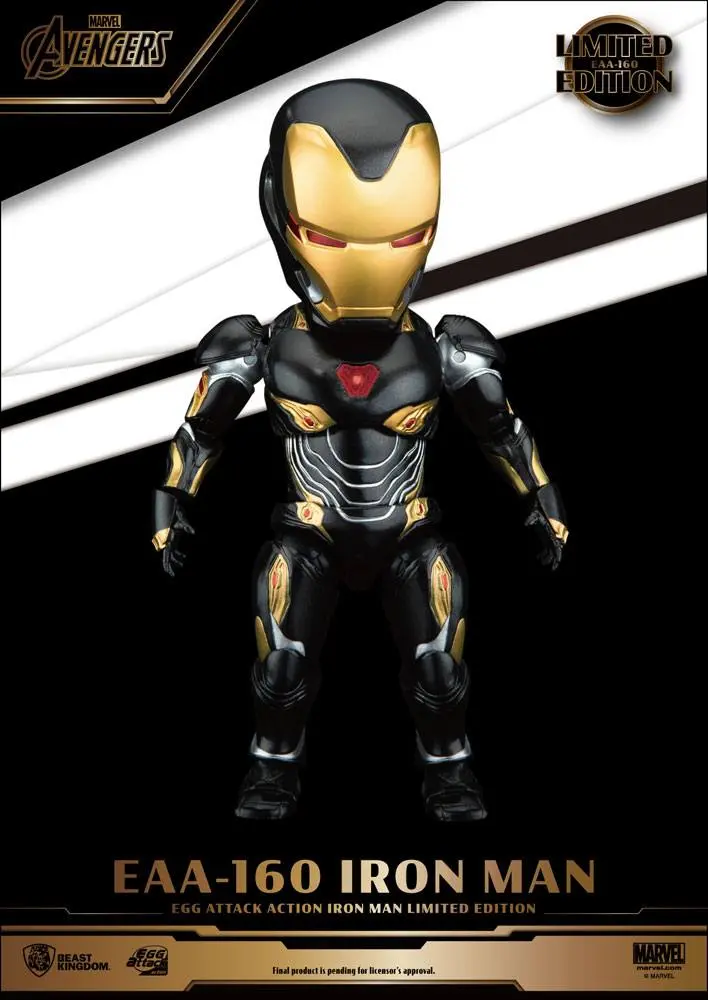 Avengers Infinity War Egg Attack Action Figura Iron Man Mark 50 Limited Edition 16 cm  fotografija izdelka