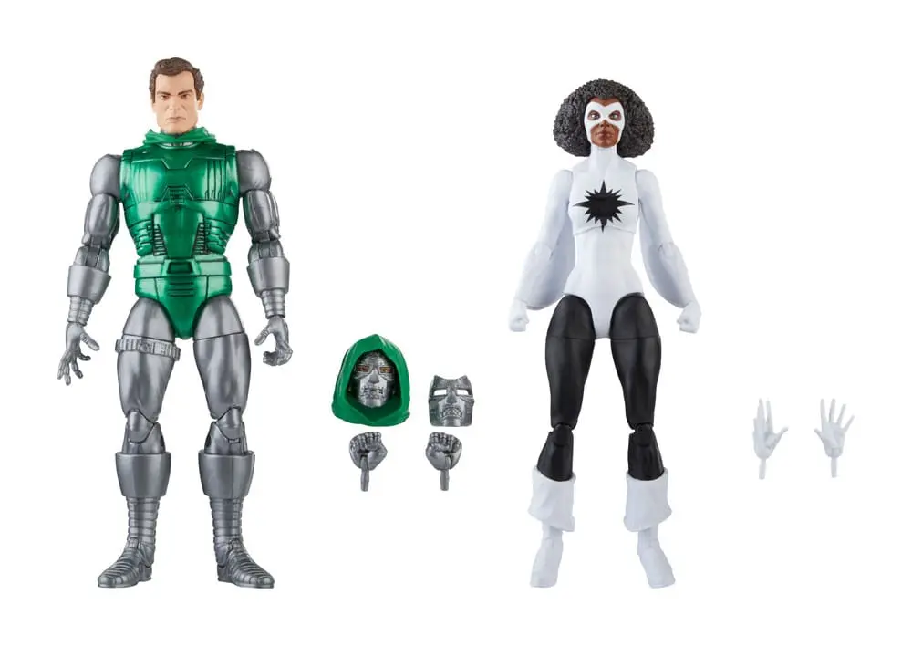 Avengers Marvel Legends akcijske figure Captain Marvel vs. Doctor Doom 15 cm fotografija izdelka