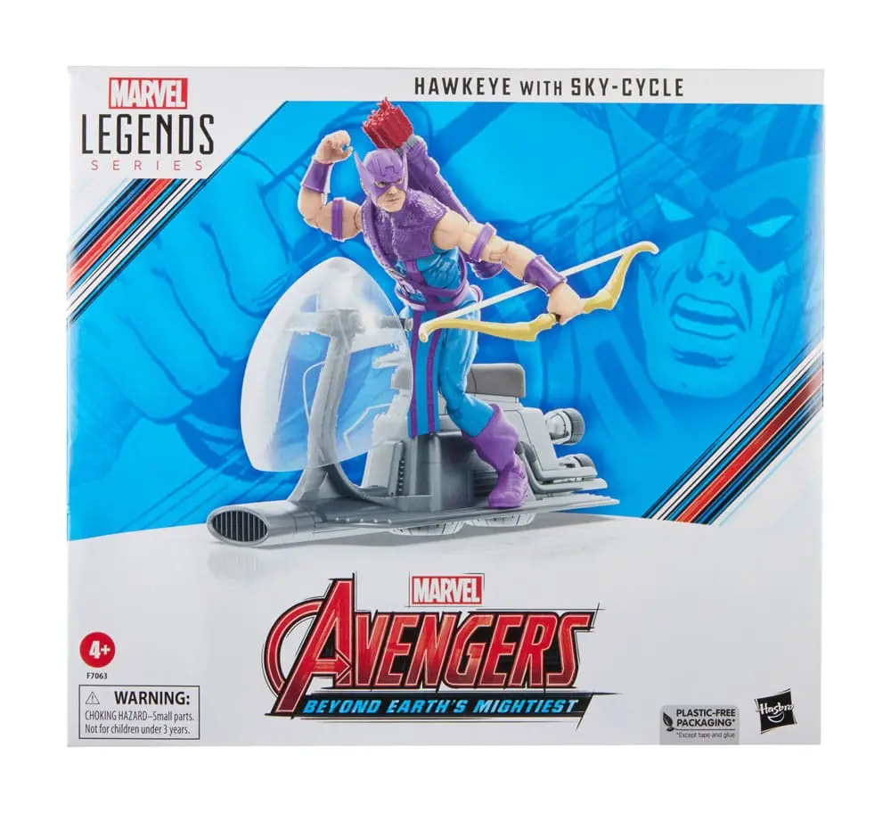 Avengers Marvel Legends akcijska figura Hawkeye s Sky-Cycle 15 cm fotografija izdelka