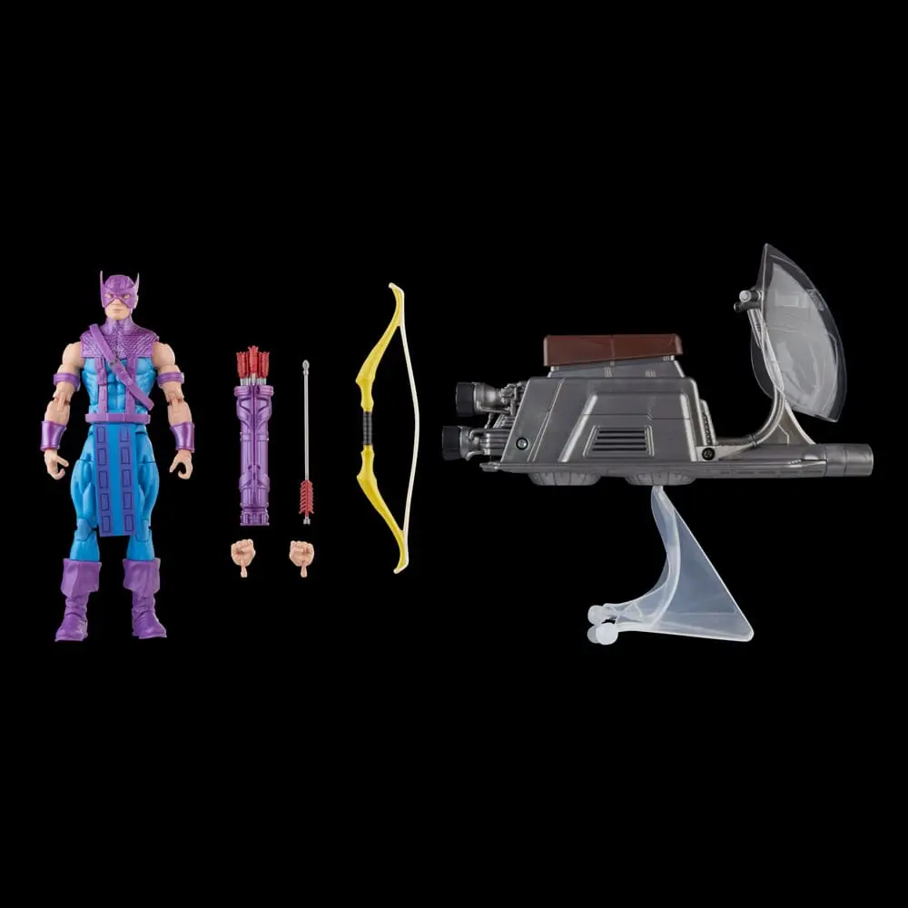 Avengers Marvel Legends akcijska figura Hawkeye s Sky-Cycle 15 cm fotografija izdelka