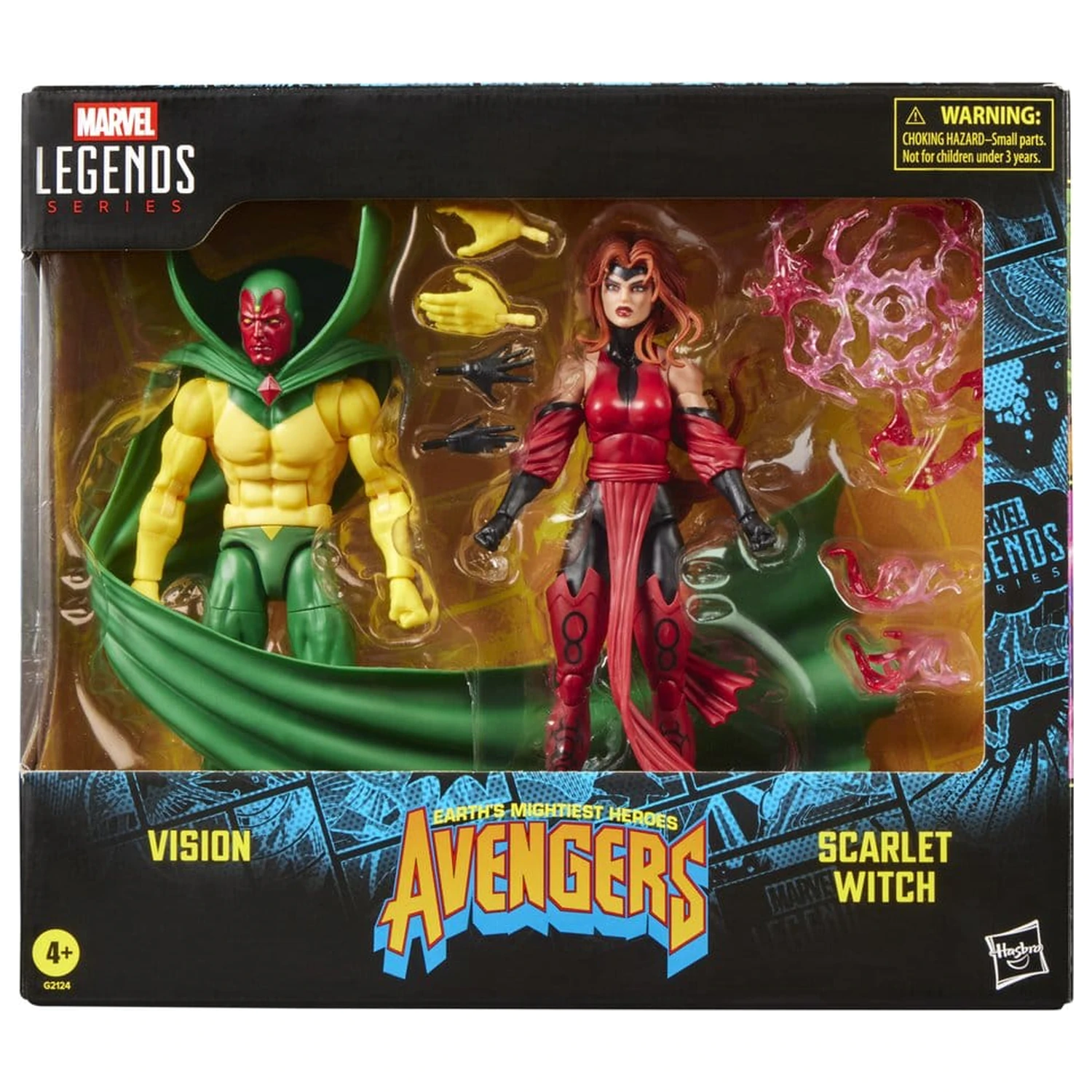 Avengers Marvel Legends komplet dveh figur Vision & Scarlet Witch 15 cm fotografija izdelka