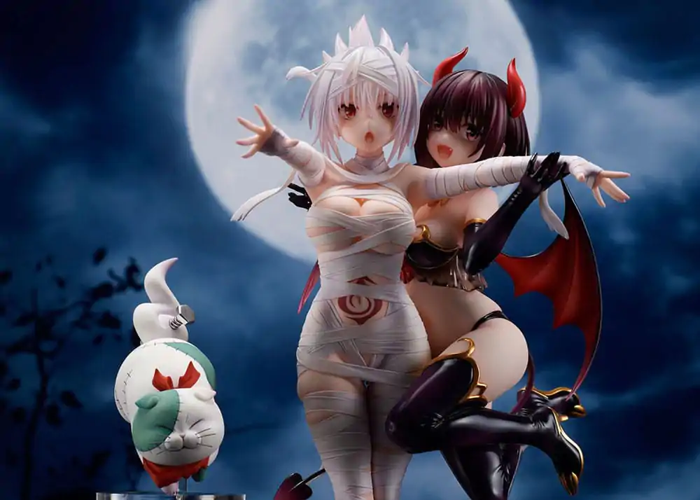 Ayakashi Triangle PVC Kip Matsuri Kazamaki & Suzu Kanade & Shirogane 25 cm fotografija izdelka