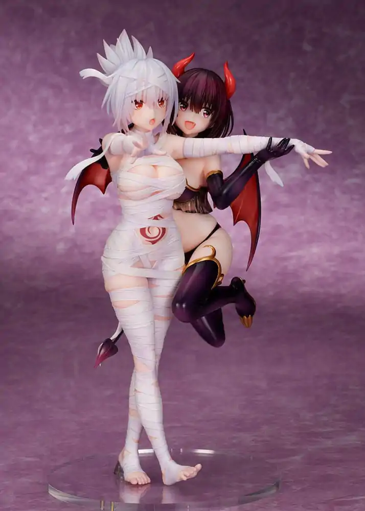 Ayakashi Triangle PVC Kip Matsuri Kazamaki & Suzu Kanade & Shirogane 25 cm fotografija izdelka