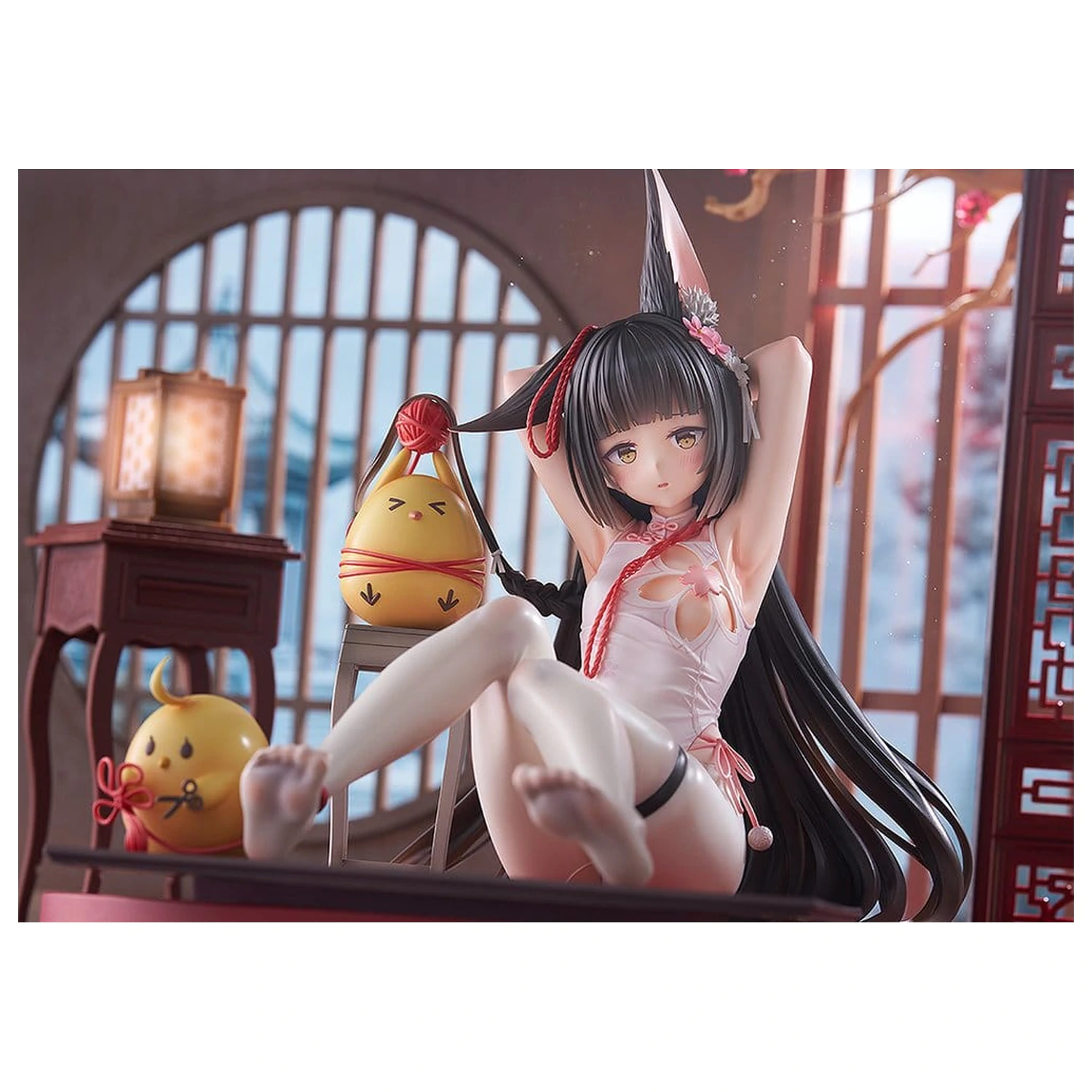 Azur Lane PVC figura 1/4 Nagato Guardian Fox's Blessed Bonds 22 cm fotografija izdelka