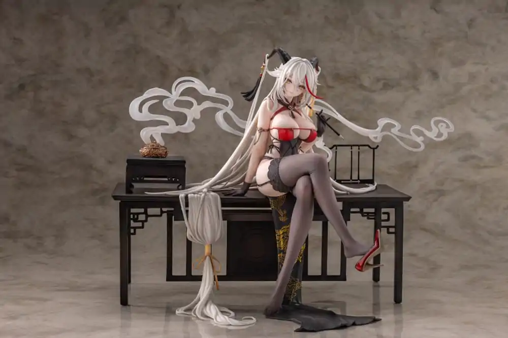 Azur Lane PVC Kip 1/6 Agir Golden Dragon Among Auspicious Clouds Ver. 22 cm fotografija izdelka