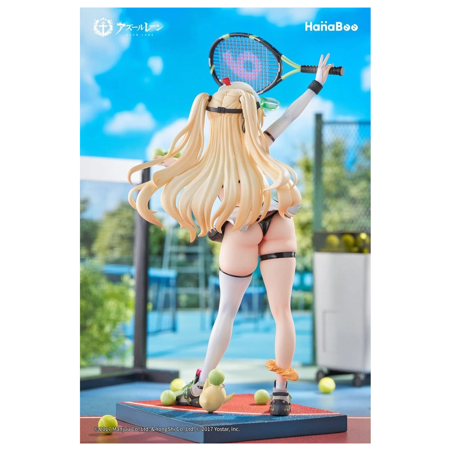 Azur Lane PVC Figura 1/6 Bache: Showy Sports Star Deluxe Edition 27 cm fotografija izdelka