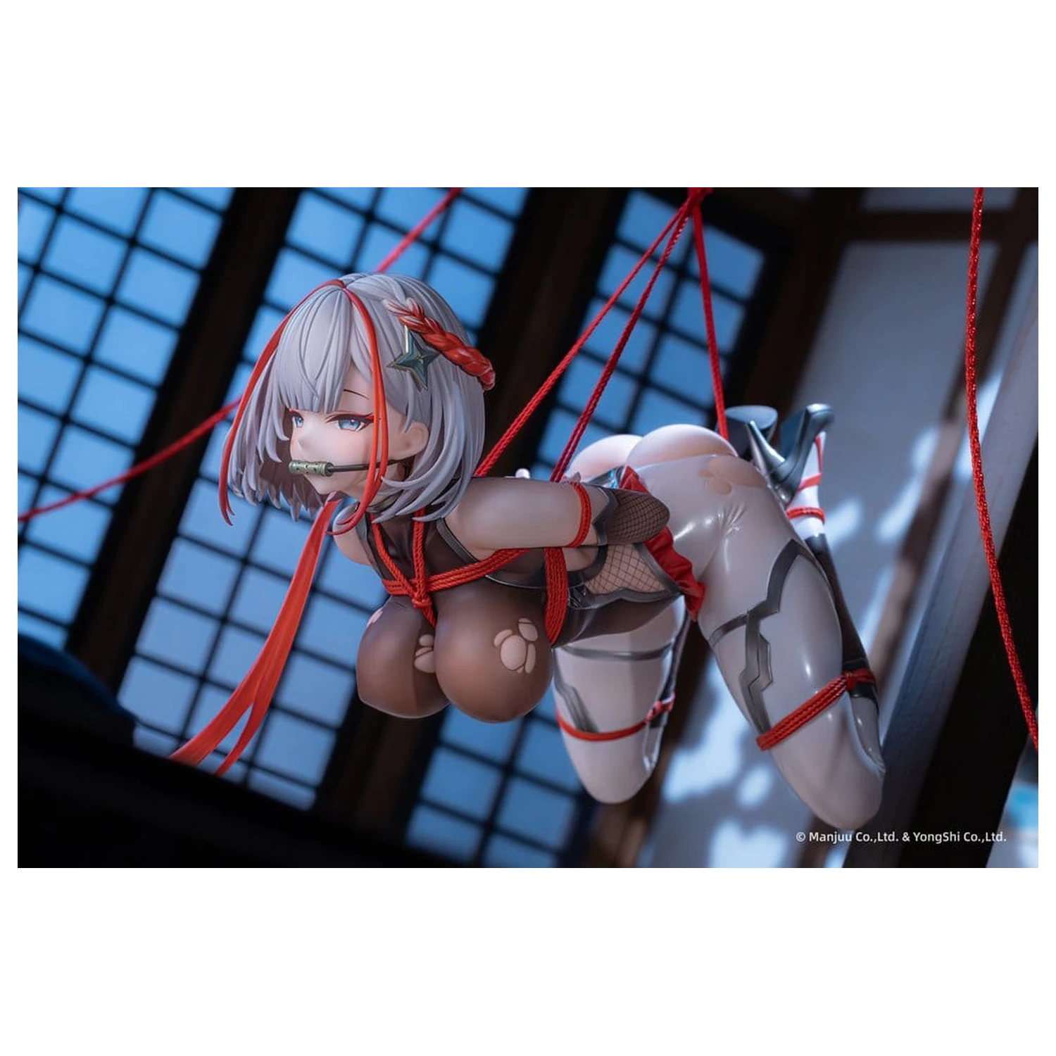 Azur Lane PVC figurica 1/6 I-404 Dance of Crimson Strings Ver. 26 cm fotografija izdelka