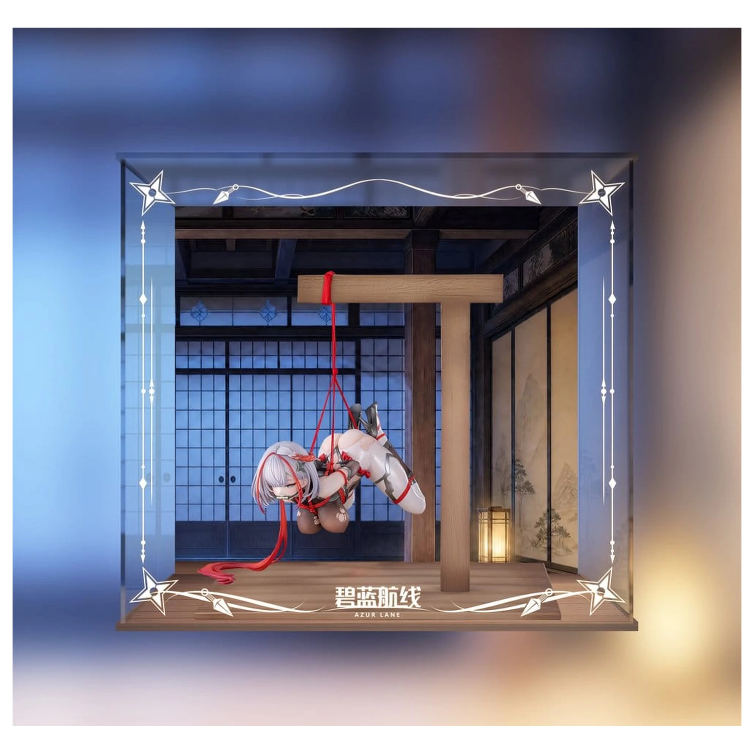 Azur Lane PVC figura 1/6 I-404 Dance of Crimson Strings Ver. posebna izdaja z vitrino 26 cm fotografija izdelka