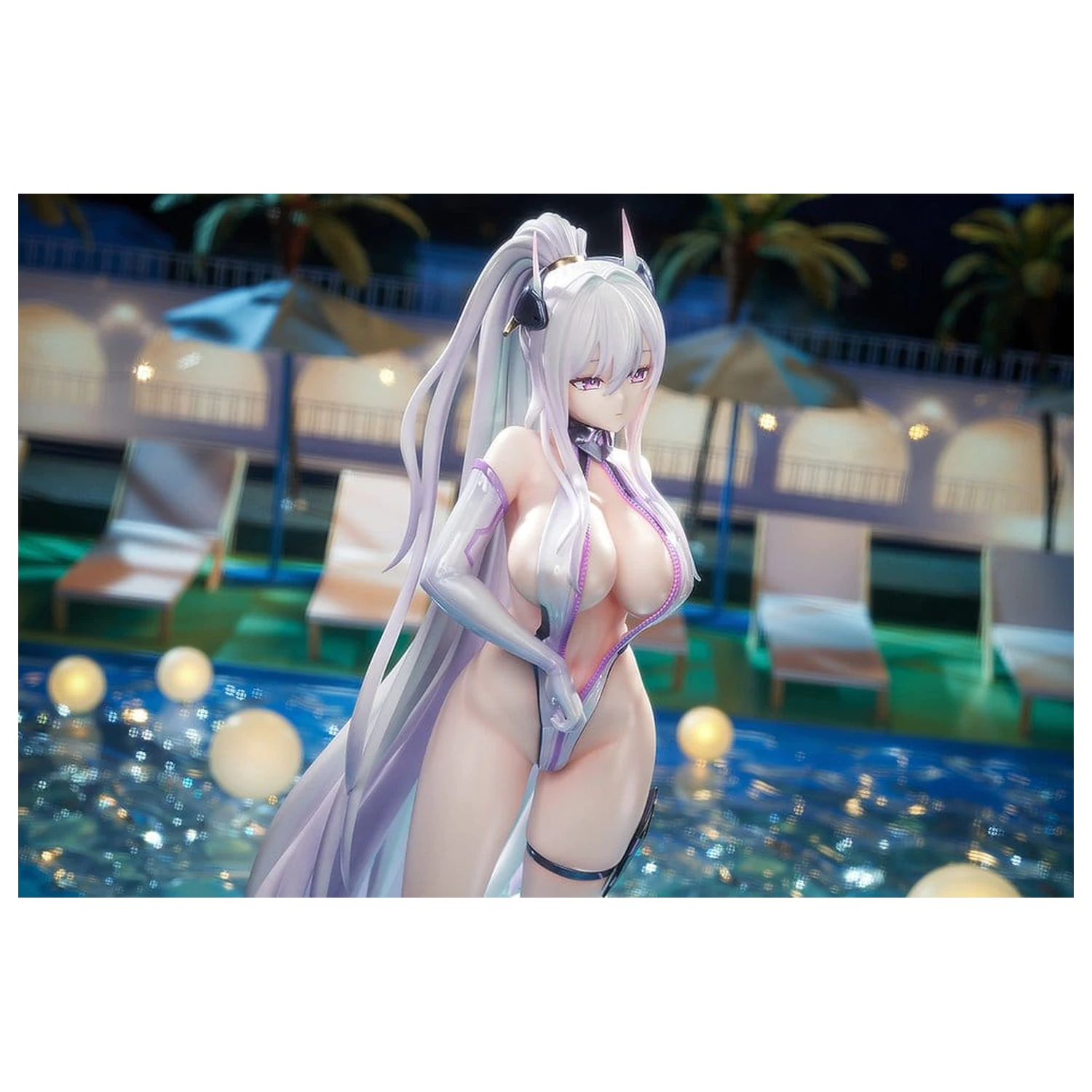 Azur Lane PVC Figura 1/6 Kearsarge Nightpool 28 cm fotografija izdelka