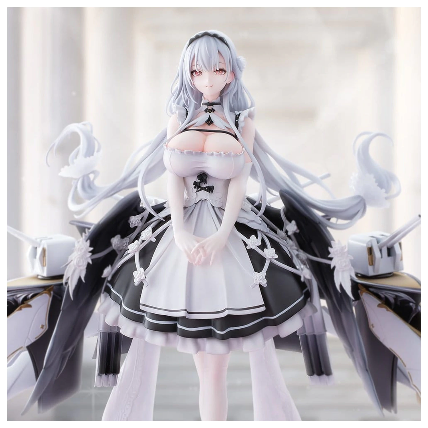 Azur Lane PVC figurica 1/6 Shira Heavy Armament Ver. 26 cm fotografija izdelka