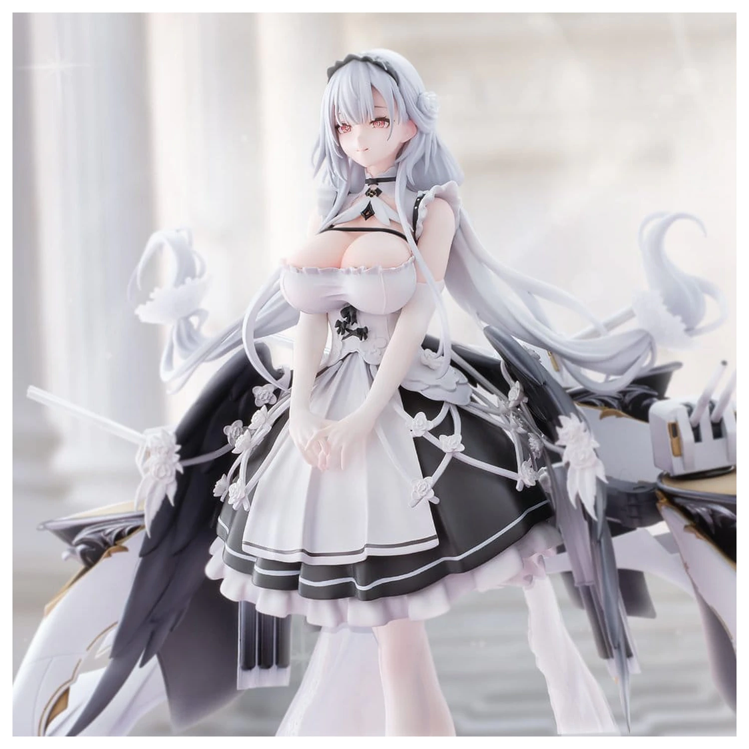 Azur Lane PVC figurica 1/6 Shira Heavy Armament Ver. 26 cm fotografija izdelka