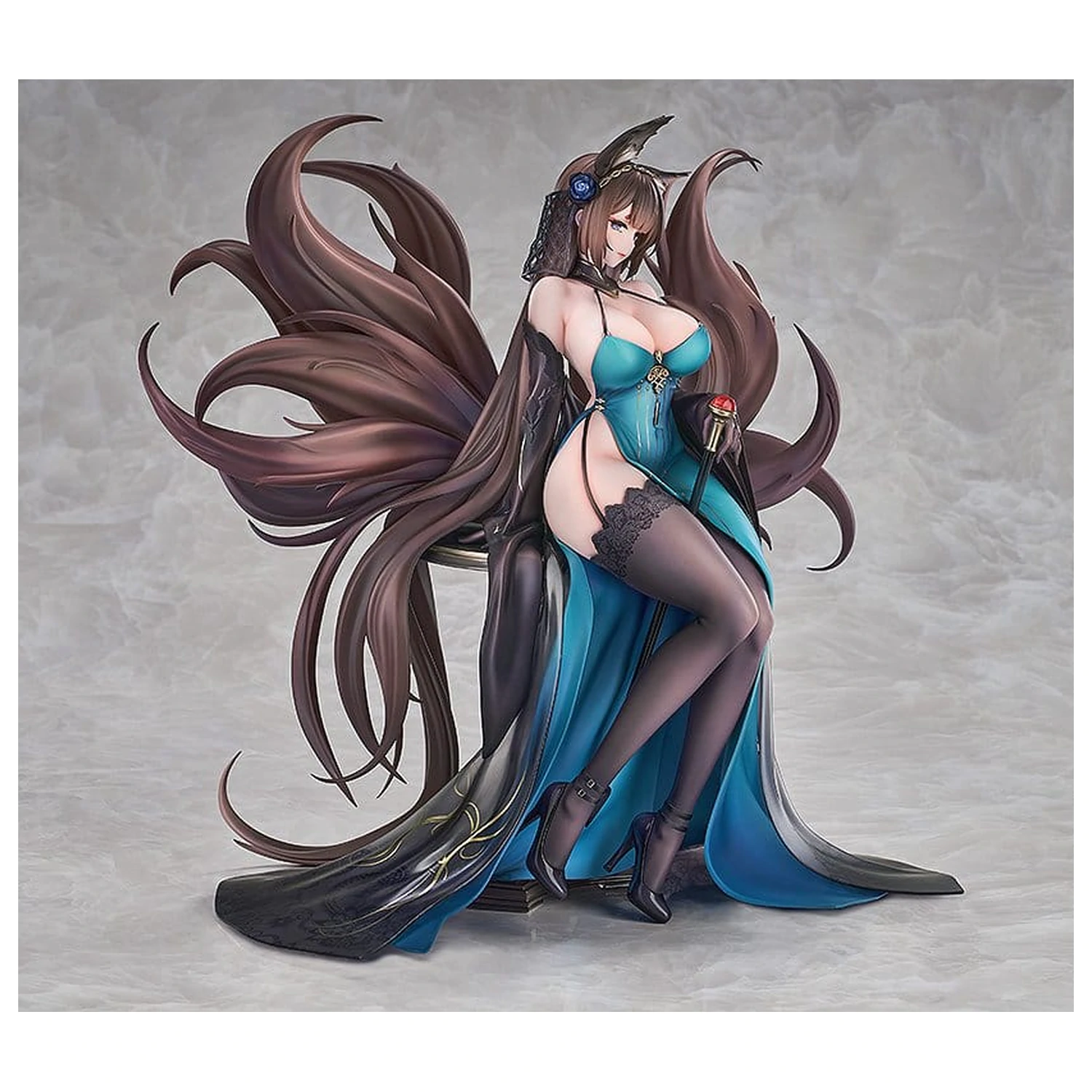 Azur Lane PVC kip 1/7 Amagi: Throne of Fallen Petals Ver. 27 cm fotografija izdelka