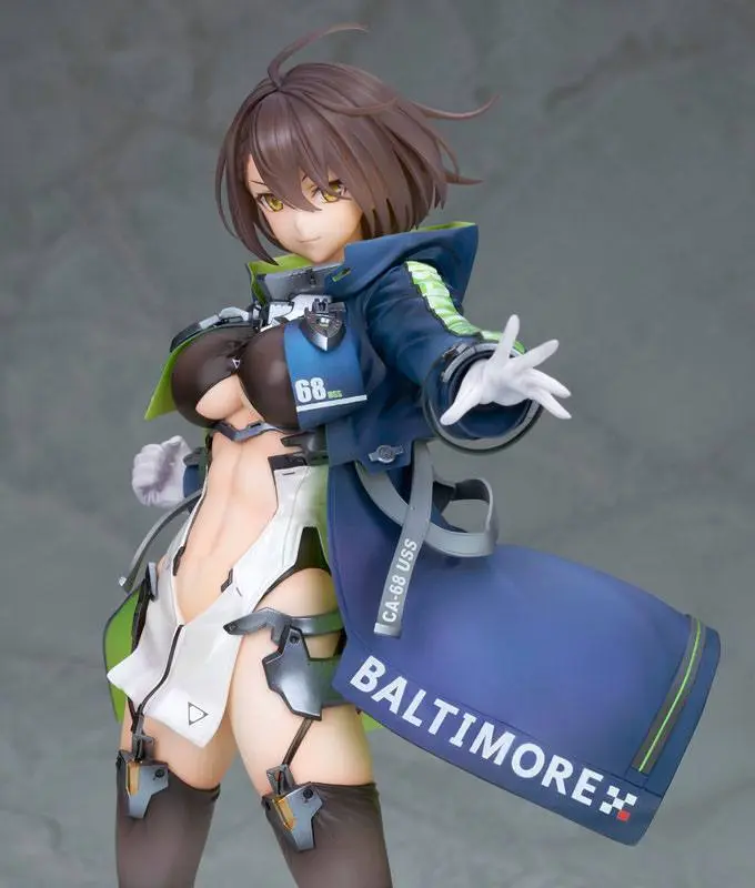 Azur Lane PVC Kip 1/7 Baltimore Lahka Opremljena Ver. 26 cm fotografija izdelka